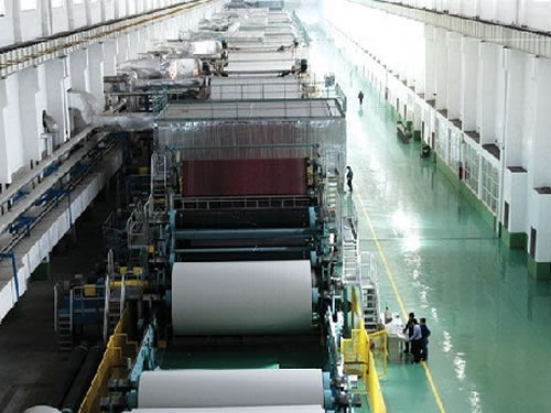 造纸工业中使用的短端